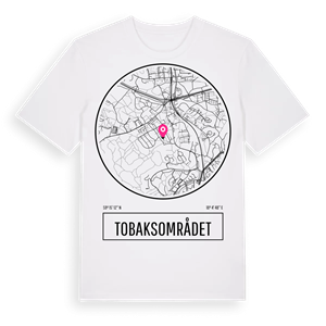 Tobaksområdet t-shirt – ekologisk bomull t-shirt från Pinshirt