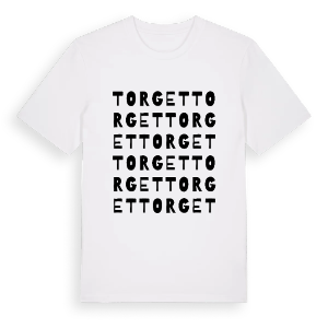 Torget ordlek t-shirt – ekologisk bomull t-shirt från Pinshirt