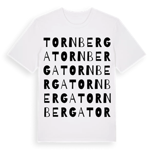 Tornberga ordlek t-shirt – ekologisk bomull t-shirt från Pinshirt