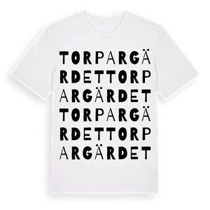 Torpargärdet ordlek t-shirt – ekologisk bomull t-shirt från Pinshirt