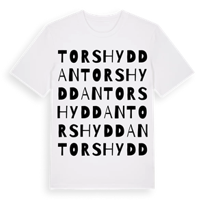Torshyddan ordlek t-shirt – ekologisk bomull t-shirt från Pinshirt