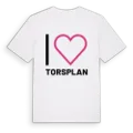 Jag älskar Torsplan t-shirt stort tryck