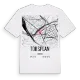 Torsplan karta t-shirt
