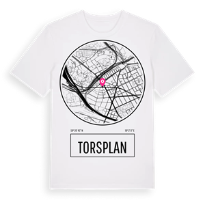 Torsplan t-shirt – ekologisk bomull t-shirt från Pinshirt