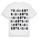 Tranarö ordlek t-shirt