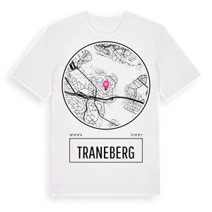 Traneberg t-shirt – ekologisk bomull t-shirt från Pinshirt