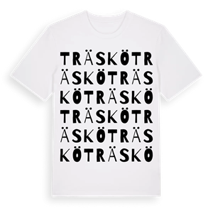 Träskö ordlek t-shirt – ekologisk bomull t-shirt från Pinshirt