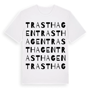 Trasthagen ordlek t-shirt – ekologisk bomull t-shirt från Pinshirt