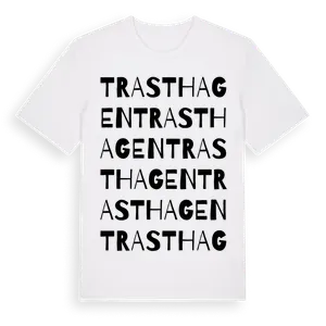 Trasthagen ordlek t-shirt – ekologisk bomull t-shirt från Pinshirt