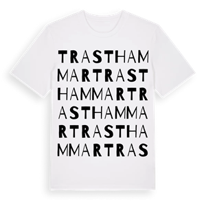 Trasthammar ordlek t-shirt – ekologisk bomull t-shirt från Pinshirt