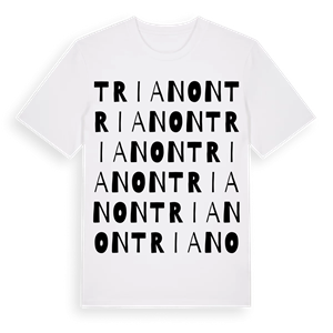 Trianon ordlek t-shirt – ekologisk bomull t-shirt från Pinshirt