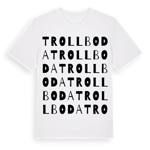 Trollboda ordlek t-shirt – ekologisk bomull t-shirt från Pinshirt