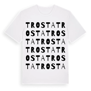Trosta ordlek t-shirt – ekologisk bomull t-shirt från Pinshirt