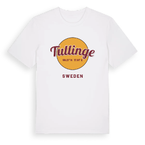 Tullinge cirkel t-shirt – ekologisk bomull t-shirt från Pinshirt