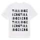 White t-shirt med Tullingeberg ordlek t-shirt