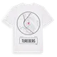 White t-shirt med Tureberg t-shirt