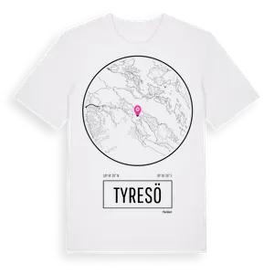 Tyresö t-shirt – ekologisk bomull t-shirt från Pinshirt