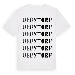 Ubbytorp ordlek t-shirt – ekologisk bomull t-shirt från Pinshirt