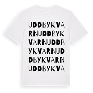 Uddby kvarn ordlek t-shirt – ekologisk bomull t-shirt från Pinshirt