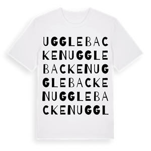 Ugglebacken ordlek t-shirt – ekologisk bomull t-shirt från Pinshirt