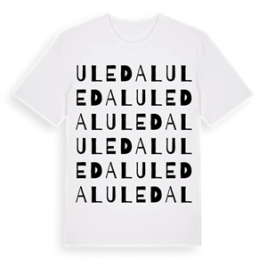 Uledal ordlek t-shirt – ekologisk bomull t-shirt från Pinshirt