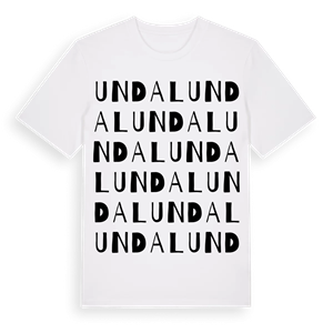 Undal ordlek t-shirt – ekologisk bomull t-shirt från Pinshirt