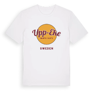 Upp-Eke cirkel t-shirt – ekologisk bomull t-shirt från Pinshirt