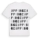 Uppinge ordlek t-shirt