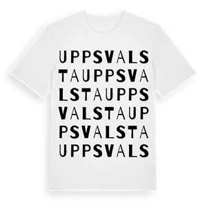 Uppsvalsta ordlek t-shirt – ekologisk bomull t-shirt från Pinshirt