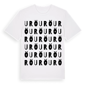 Urö ordlek t-shirt – ekologisk bomull t-shirt från Pinshirt