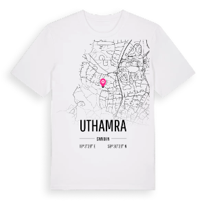 Uthamra karta t-shirt – ekologisk bomull t-shirt från Pinshirt