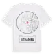 White t-shirt med Uthamra t-shirt