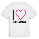 Jag älskar Uthamra t-shirt stort tryck