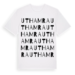 Uthamra ordlek t-shirt – ekologisk bomull t-shirt från Pinshirt
