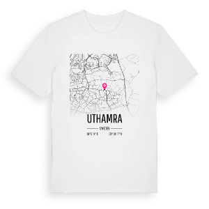 Uthamra karta t-shirt – ekologisk bomull t-shirt från Pinshirt