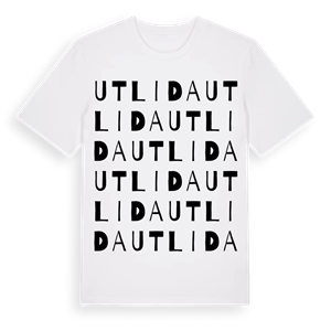 Utlida ordlek t-shirt – ekologisk bomull t-shirt från Pinshirt