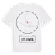 White t-shirt med Utlunda t-shirt