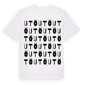 Utö ordlek t-shirt – ekologisk bomull t-shirt från Pinshirt