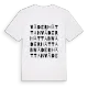 Väderhättan ordlek t-shirt