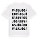 Vågsjö gård ordlek t-shirt