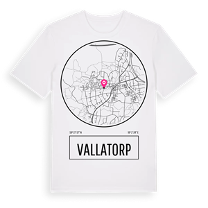 Vallatorp t-shirt – ekologisk bomull t-shirt från Pinshirt