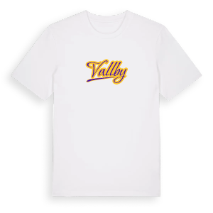 Vallby baseball t-shirt – ekologisk bomull t-shirt från Pinshirt