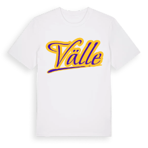 Välle baseball t-shirt – ekologisk bomull t-shirt från Pinshirt