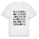 Vallensjö ordlek t-shirt