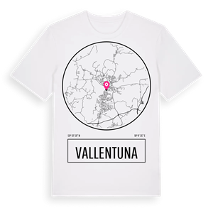 Vallentuna t-shirt – ekologisk bomull t-shirt från Pinshirt