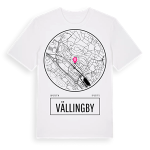 Vällingby t-shirt – ekologisk bomull t-shirt från Pinshirt