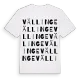 Vällinge ordlek t-shirt