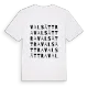 Valsättra ordlek t-shirt