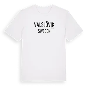 Valsjövik i Sverige t-shirt – ekologisk bomull t-shirt från Pinshirt