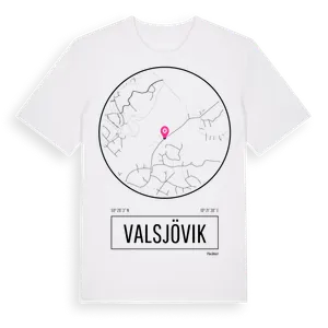 Valsjövik t-shirt – ekologisk bomull t-shirt från Pinshirt